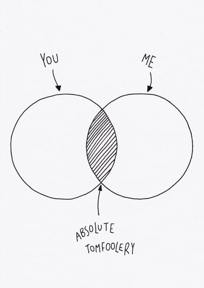 You and Me Venn diagram created by Rochelle Asquith