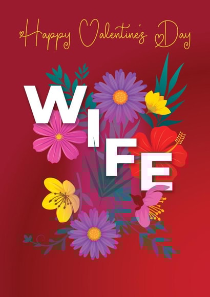 Flowers for the Wife! created by Rosewood Design