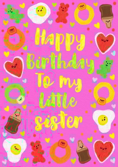 Happy birthday to my little sister 1001 created by Lois Fitzy