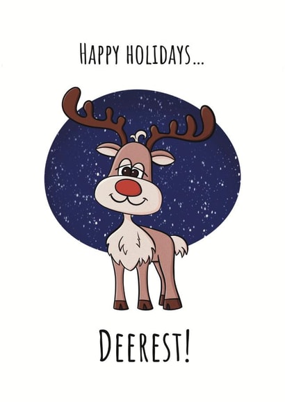 Happy Holidays deerest! created by Dahyi