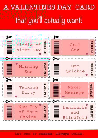 A Valentines Day Card You’ll Actually Want created by Kate and Co