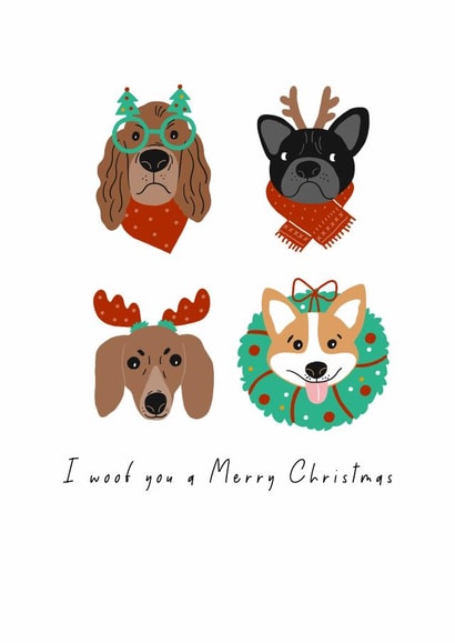 I woof you a Merry Christmas 1001 created by Nadya Barkova