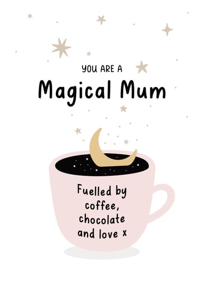 Magical Mum Mother's Day Card created by Evie Garnett Designs