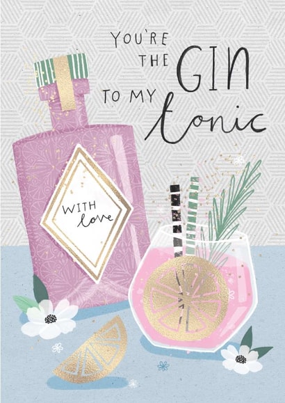 Gin and Tonic card created by Kelsey  Collings 