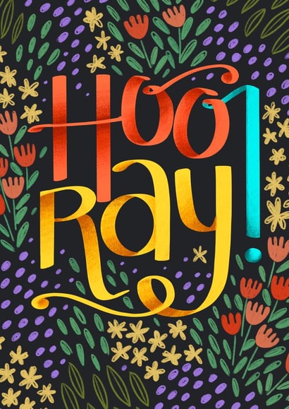 Hooray! Floral created by Natelle Quek