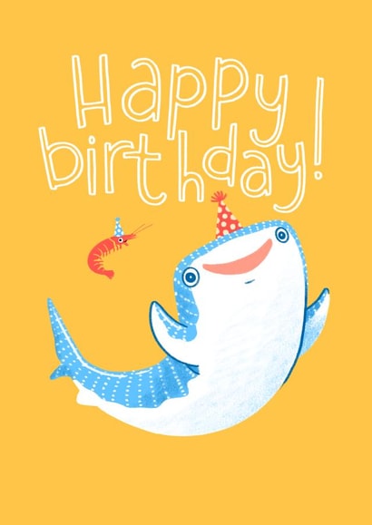 Birthday Whale Shark created by Natelle Quek