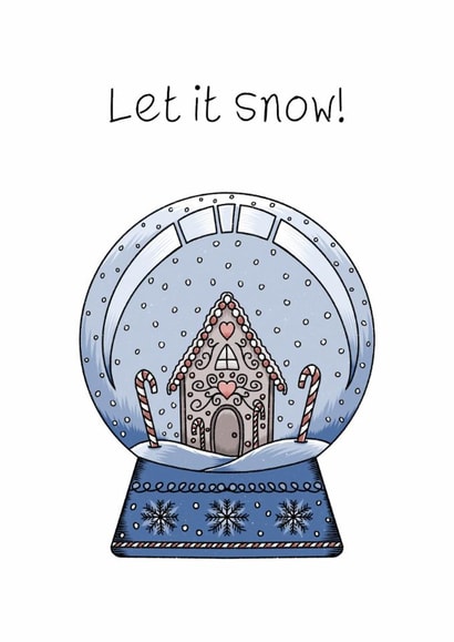 A snowy Christmas created by Bonny Shatwell