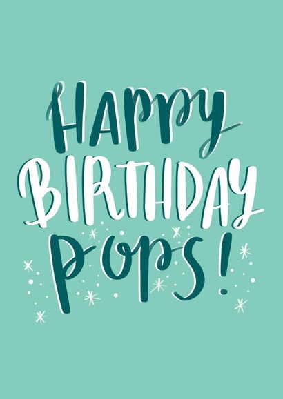 Sparkly Birthday Card for Dad created by Shei Anapi