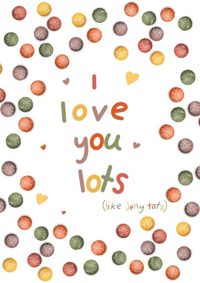 Valentine’s jelly tots created by Palette&Petal