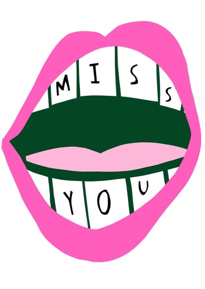 miss you! created by Katy Edelsten