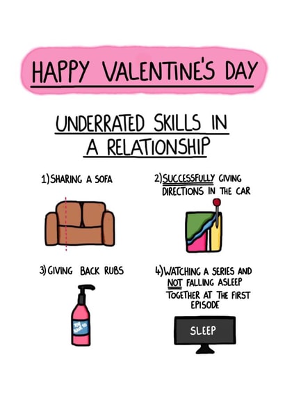Underrated Skills in a Relationship 1001 created by I AM NOT AN ARTIST