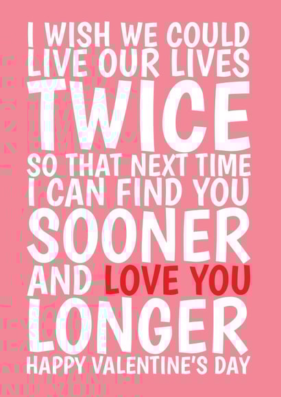 I Wish I Could Love You longer Valentine's Day created by @Cupsie's Creations