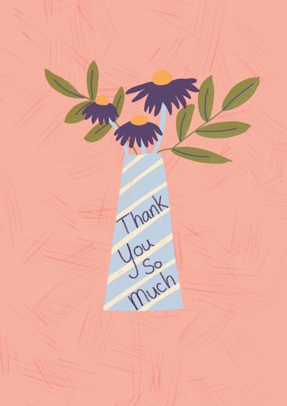 Thank You Flowers Card created by Walking In Wildflowers