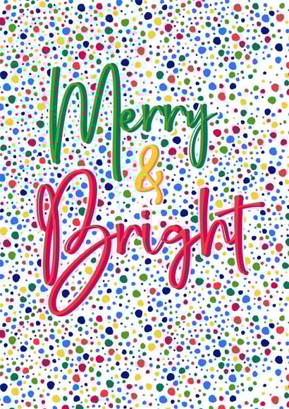 Merry And Bright Christmas Card created by Pipsqueak Designs