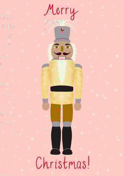 Sparkly Nutcracker Merry Christmas 1000 created by Alice Richardson