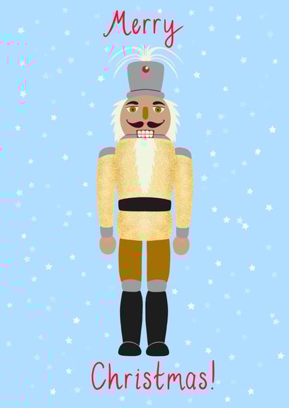 Sparkly Nutcracker Merry Christmas 1001 created by Alice Richardson