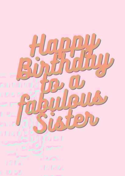 Fabulous sister created by Loula Rose