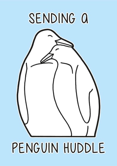 Penguin Huddle created by Bee & Co. Studio
