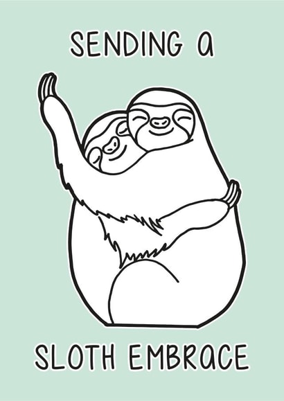 Sloth Embrace created by Bee & Co. Studio