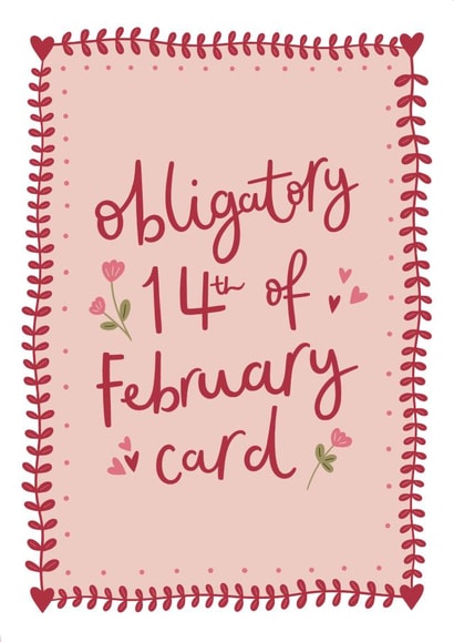 Obligatory Valentine's Day Card created by Abbie Imagine