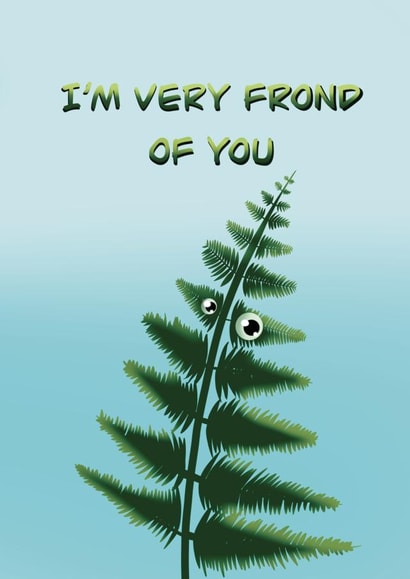 Friend valentine boyfriend girlfriend mum dad joke pun card created by LiamfromWales Designs