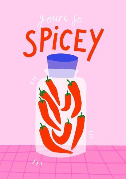 You're So Spicey created by Jessica Smith Illustration 
