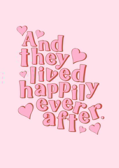 Happily ever after Anniversary Card created by Kate Fox