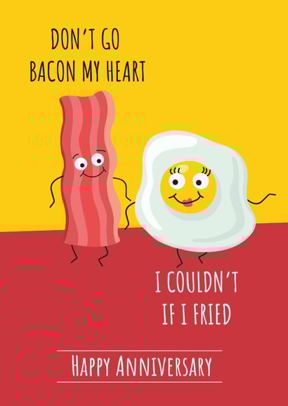 Don't go bacon my heart! created by Yeti Design