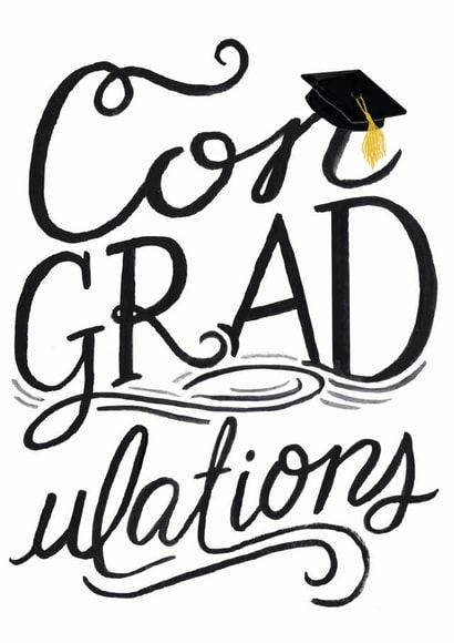 Congratulations Graduation Card created by Redback Cards