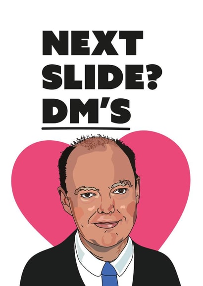 Chris Whitty Valentines Day Card created by CatherineCritchley.