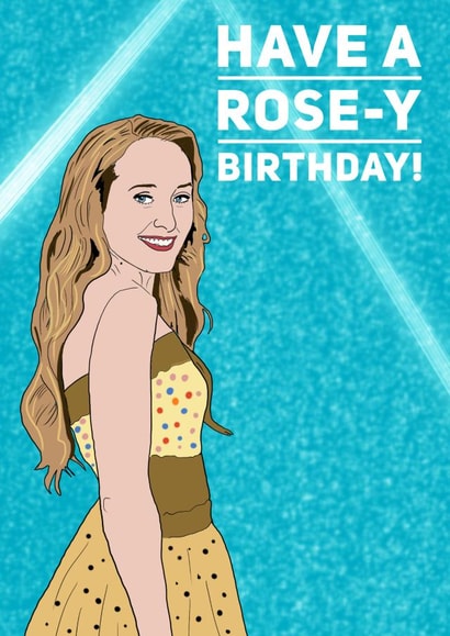 Rose Ayling-Ellis Birthday Card created by Elgo Designs