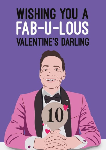 Wishing you a Fab-u-lous Valentine's Darling created by Quitting Hollywood