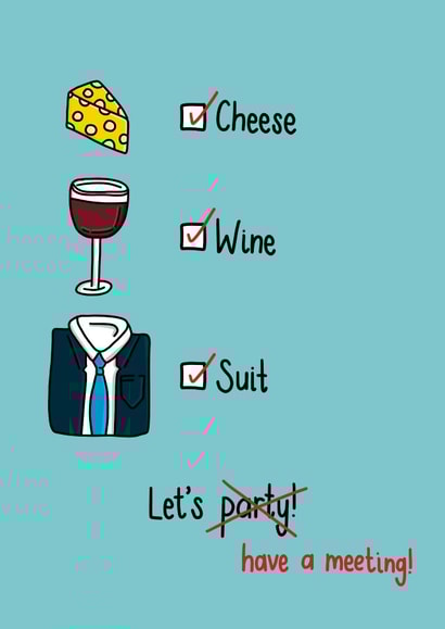Let's have a party, I mean meeting! created by Channon Gray