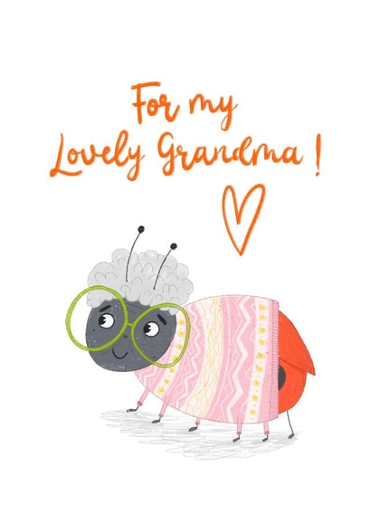 Lovely Grandma created by Diana Malinovskaya