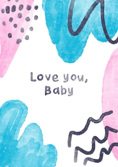 Love you, baby created by Diana Malinovskaya