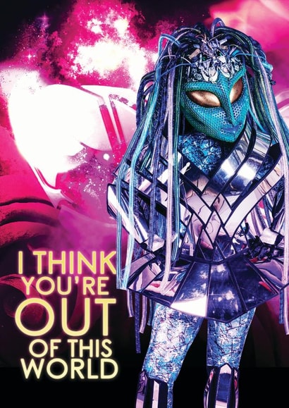 The Masked Singer Series 2 Alien Birthday 1001 created by The Masked Singer