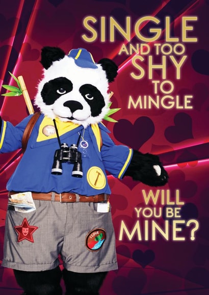 The Masked Singer Series 3 Panda Valentine created by The Masked Singer