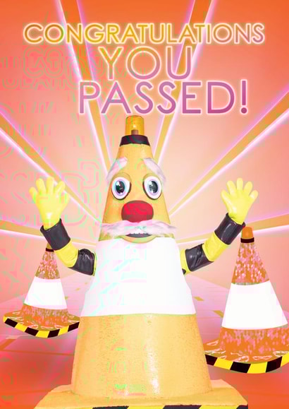 The Masked Singer Series 3 Road Cone You Passed! created by The Masked Singer