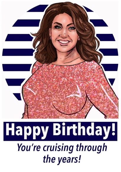 Jane Macdonald Birthday Card created by Martyn With A Y
