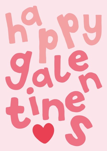 Happy Galentines Valentines Card created by Lately Studio