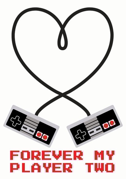 Forever My Player Two Nerd Gamer created by Pixel8er