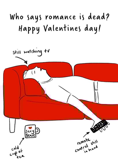 Who says romance is dead? Valentines card created by Dani Verbeeten