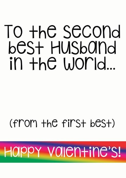Husband to Husband Valentine's Card created by Fancy Paper