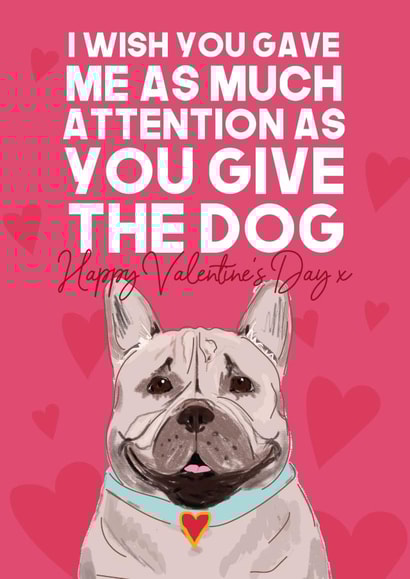 Frenchie Valentie's Card created by WillyBee