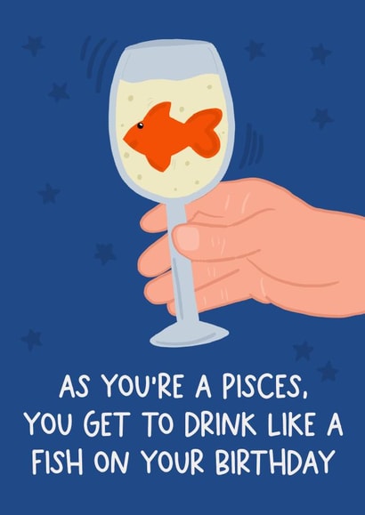 Pisces Fish created by Pickled Prints