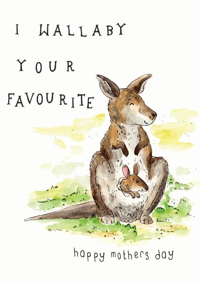 Cute Pun Mothers Day Card  created by Vicky Kuhn