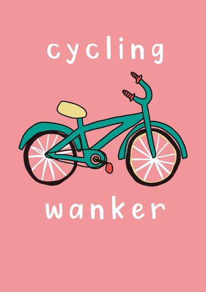 Cycling wanker 1001 created by Belly Flops