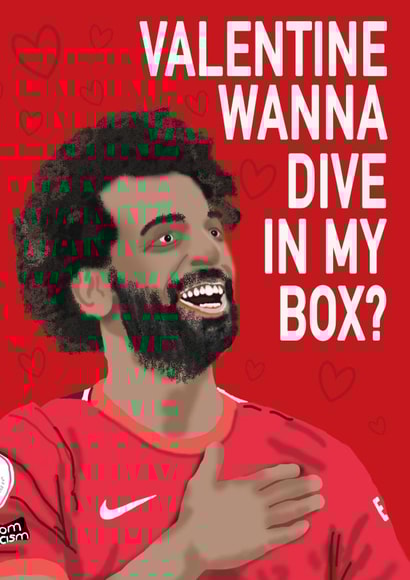 Valentine's Day - Mo Salah created by Hey Karma