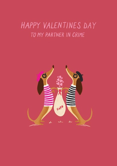 Happy Valentines Day to my Partner in Crime  created by Jolly Joven