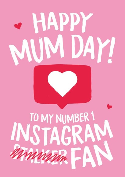 Instagram fan created by Wild Card